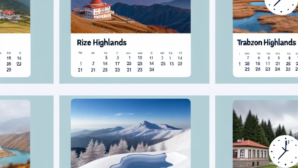 Yayla Turları İçin En İyi Zaman Nedir?